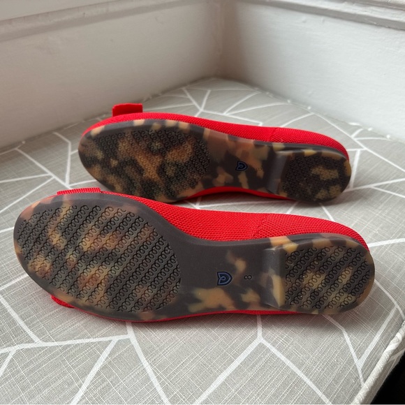Rothy’s The Emblem Ballet Flat in Cardinal Red - Picture 4 of 7